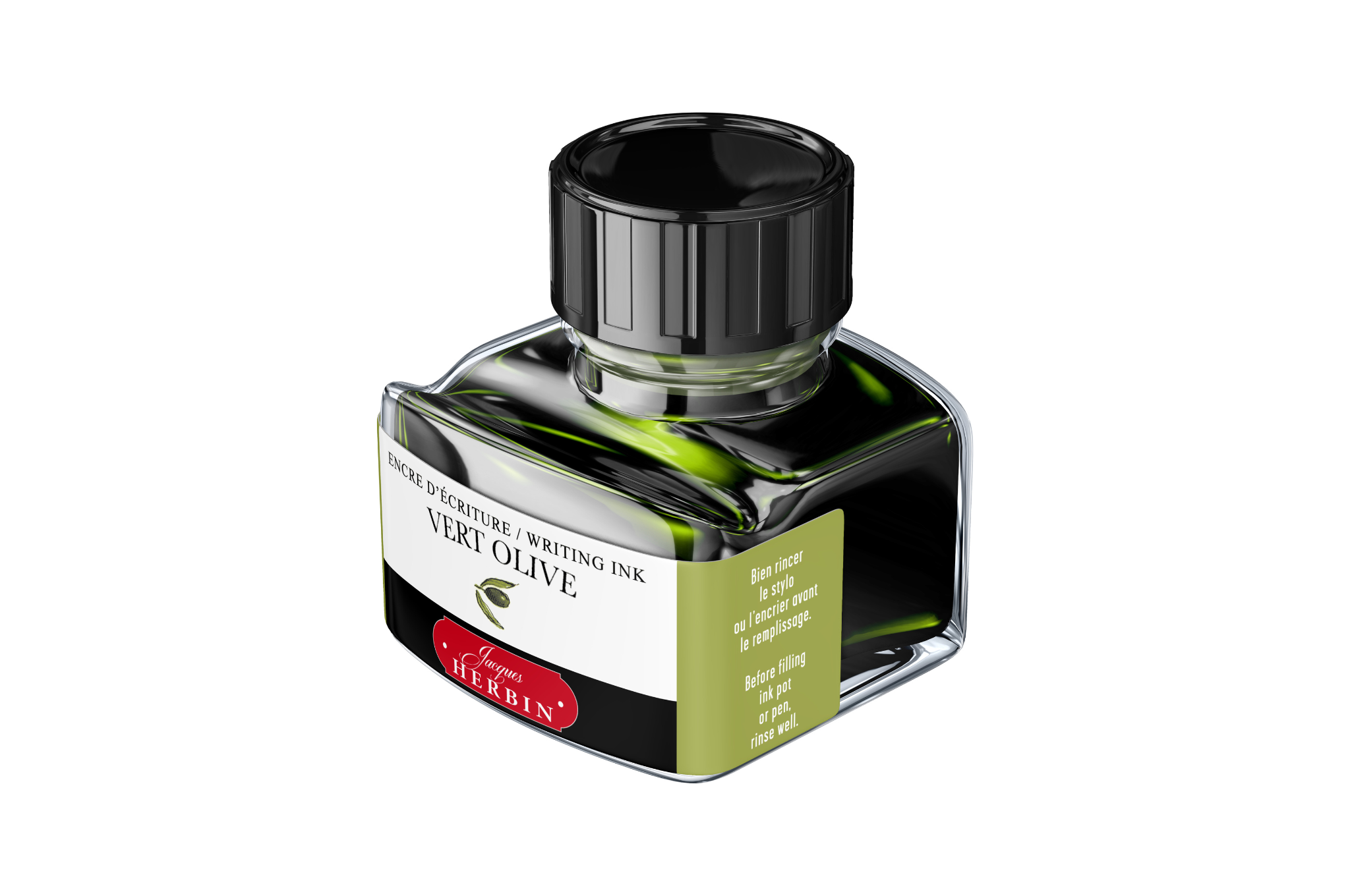 Herbin - Vert olive 30ml Fountain Pen Ink