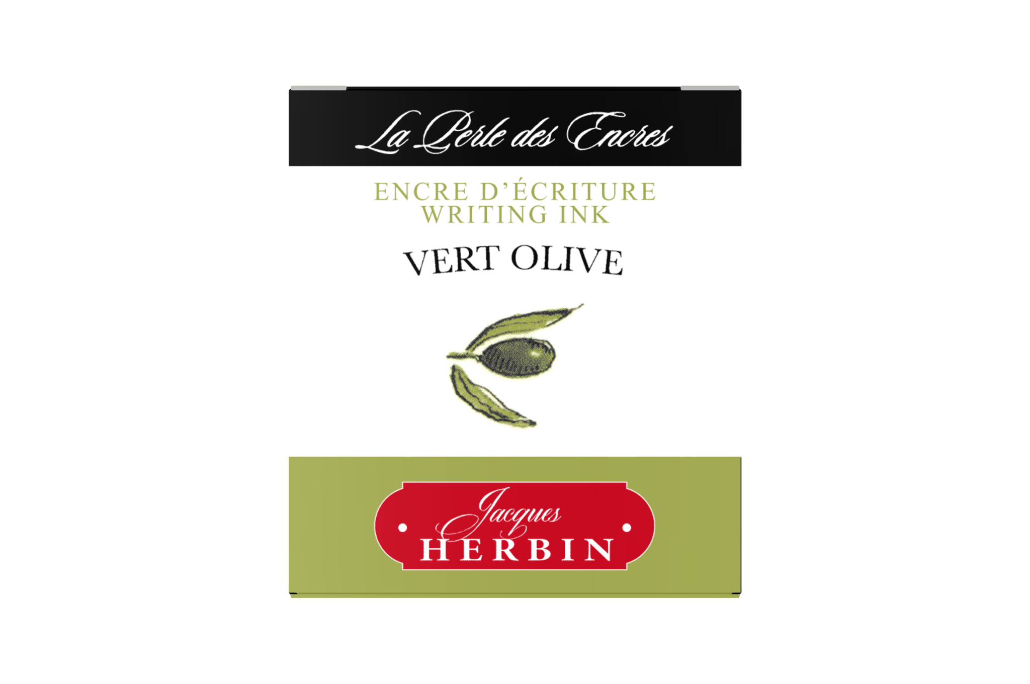 Herbin - Vert olive 30ml Fountain Pen Ink