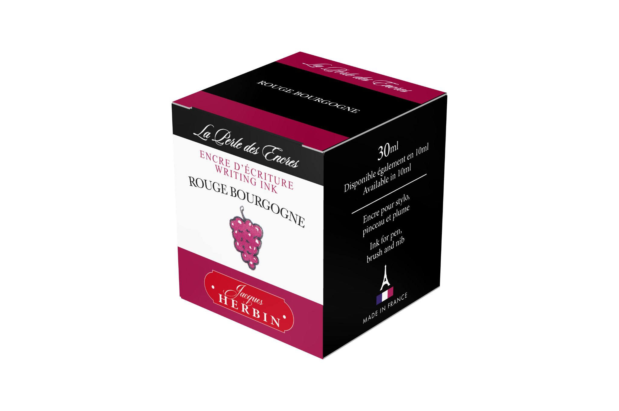 Herbin - Rouge Bourgogne 30ml Fountain Pen Ink