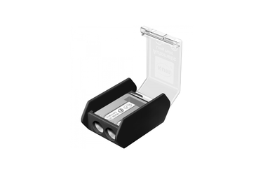 KUM -  Automatic Long Point AS3 | Double Step Sharpener with Container - Black