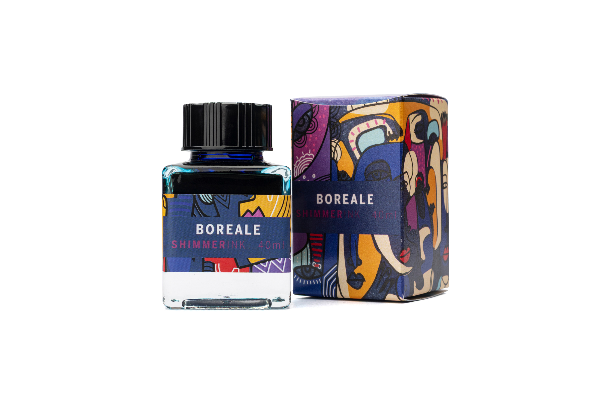 Leonardo Art - Shimmer Boreale - Bottled Ink 40 ml