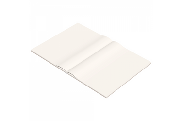 Life - A4 Plain Ivory Noble Notebook - 200 pages
