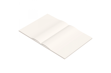 Life - B5 Plain Ivory Noble Notebook - 200 pages