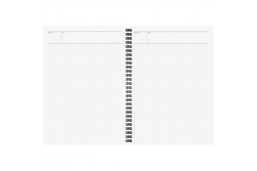 Maruman - Mnemosyne 104 Black B5 Notebook | Dot Grid 160 pages
