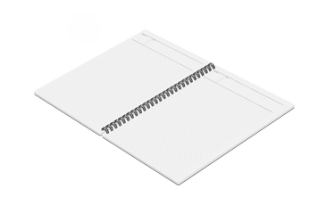 Maruman - Mnemosyne 104 Black B5 Notebook | Dot Grid 160 pages