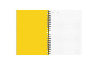 Maruman - Mnemosyne 105 Black A5 Notebook | Dot Grid 160 pages