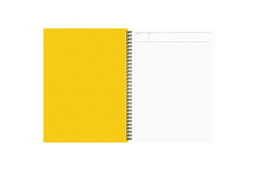 Maruman - Mnemosyne 109 Black A4 Notebook | Dot Grid 140 pages