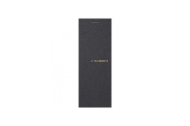 Maruman - Mnemosyne 162 Black 75x188mm Notepad |  Grid 100 pages