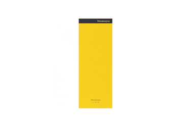 Maruman - Mnemosyne 162 Black 75x188mm Notepad |  Grid 100 pages