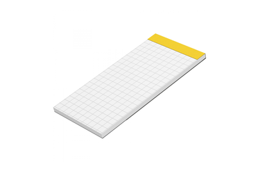 Maruman - Mnemosyne 161 A8 Black Notepad |  Grid 130 pages