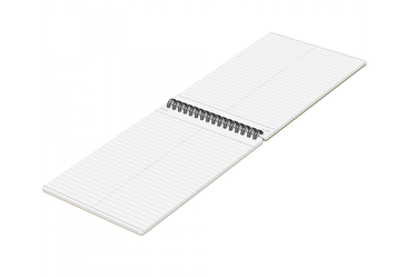 Maruman - Mnemosyne 166 Black A5 Notepad | Lined 140 pages