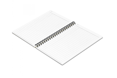 Maruman - Mnemosyne 175 Black A5 Notebook | Lined 160 pages