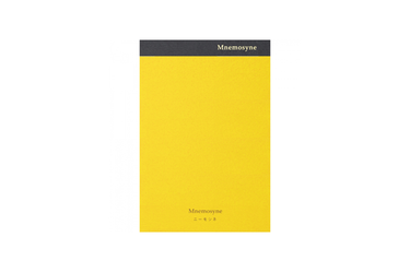 Maruman - Mnemosyne 179 A7 Black Notepad |  Grid 130 pages