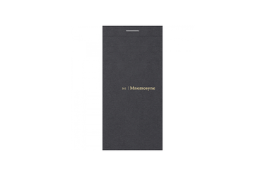 Maruman - Mnemosyne 161 A8 Black Notepad |  Grid 130 pages