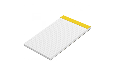 Maruman - Mnemosyne 178 Black B7 Notepad |  Grid 140 pages