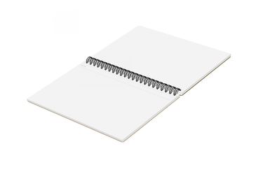 Maruman - Mnemosyne 183 Black A5 Notebook | Plain 140 pages