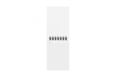 Maruman - Mnemosyne 184 Black A7 Notepad | Grid 140 pages