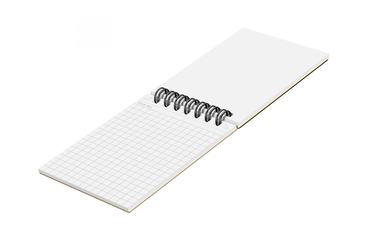 Maruman - Mnemosyne 184 Black A7 Notepad | Grid 140 pages