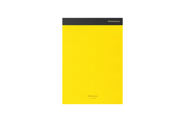 Maruman - Mnemosyne 187 A4 Black Notepad |  Grid 140 pages