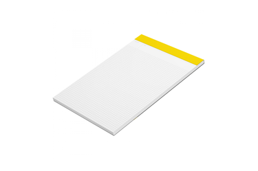 Maruman - Mnemosyne 187 A4 Black Notepad |  Grid 140 pages