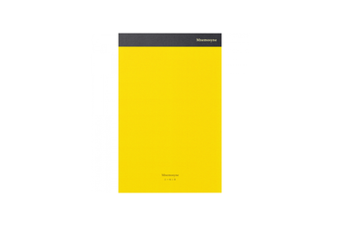 Maruman - Mnemosyne 188 A5 Black Notepad |  Grid 140 pages