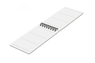 Maruman - Mnemosyne 192 Black B7 Notepad | Lined 100 pages