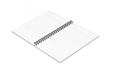 Maruman - Mnemosyne 195 Black A5 Notebook | Lined 160 pages