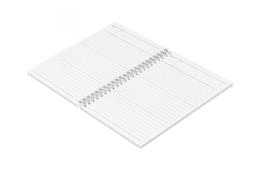 Maruman - Mnemosyne 295 Gray A5 Softcover Notebook | Lined 160 pages