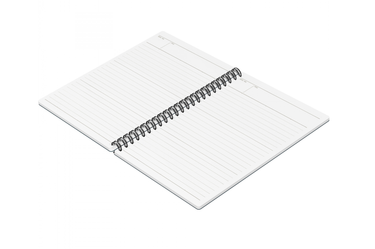 Maruman - Mnemosyne 295 Dark Blue A5 Softcover Notebook | Lined 160 pages