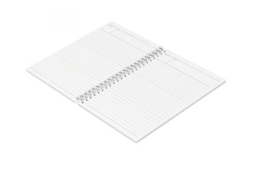 Maruman - Mnemosyne 295 White A5 Softcover Notebook | Lined 160 pages