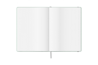 Maruman - Mnemosyne 888 Journal Light Green A5 Notebook | Dot Grid 240 pages