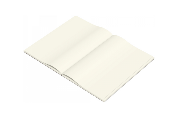 Masuya Monokaki - A6 Cream Plain Notebook | 160 pages