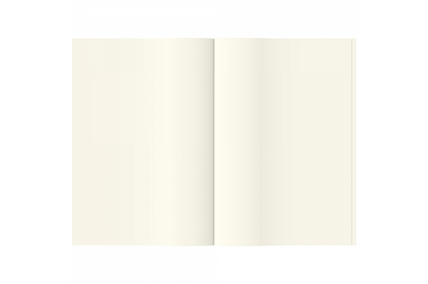 Masuya Monokaki - A6 Cream Plain Notebook | 160 pages
