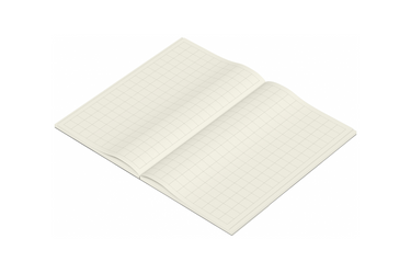 Masuya Monokaki - 85 x 140mm Cream Grid Notebook | 128 pages