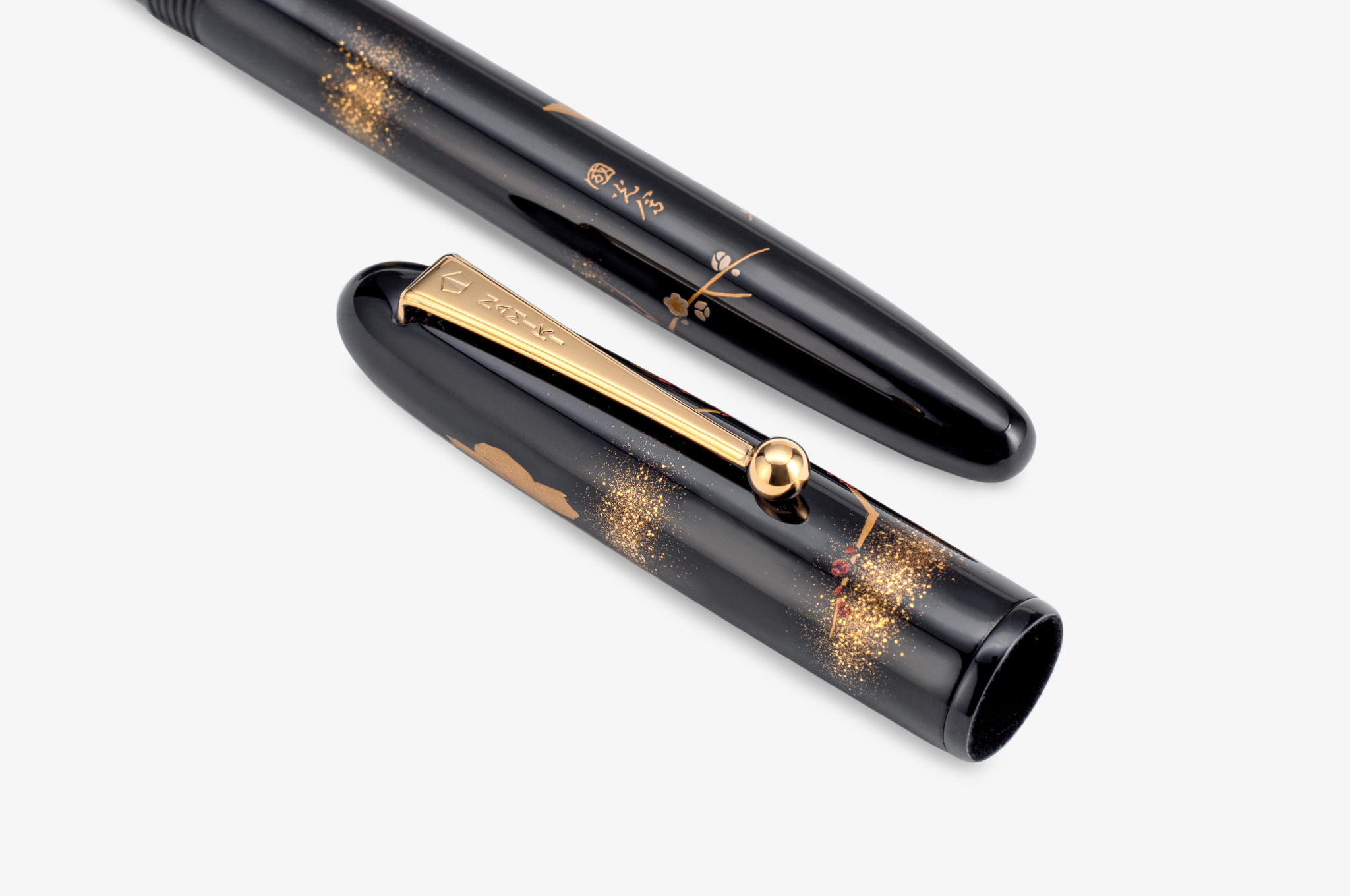 Namiki - Yukari Maki-e Apricot Tree and Warbler
