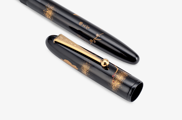 Namiki - Yukari Maki-e Apricot Tree and Warbler