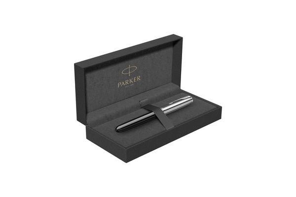 Parker 51 Black with Chrome Trim Ballpoint Pen