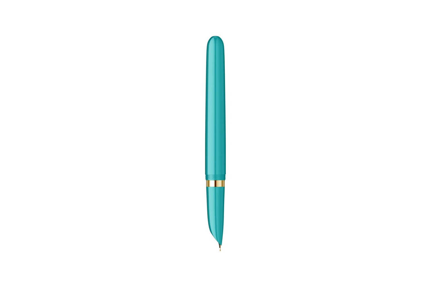 Parker - 51 Royal Premium | Turquoise - Gold Trim |