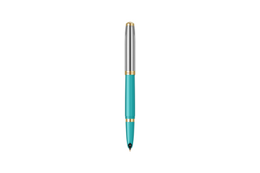 Parker - 51 Royal Premium | Turquoise - Gold Trim |