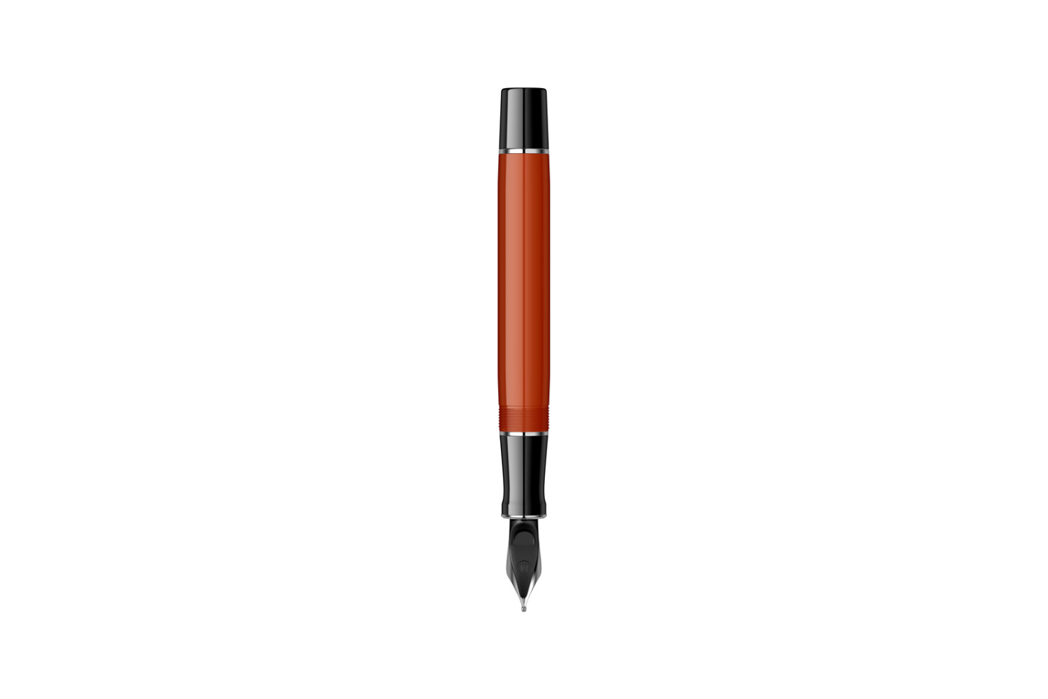 Parker - Duofold | Royal Classic Big Red  - Silver Trim |