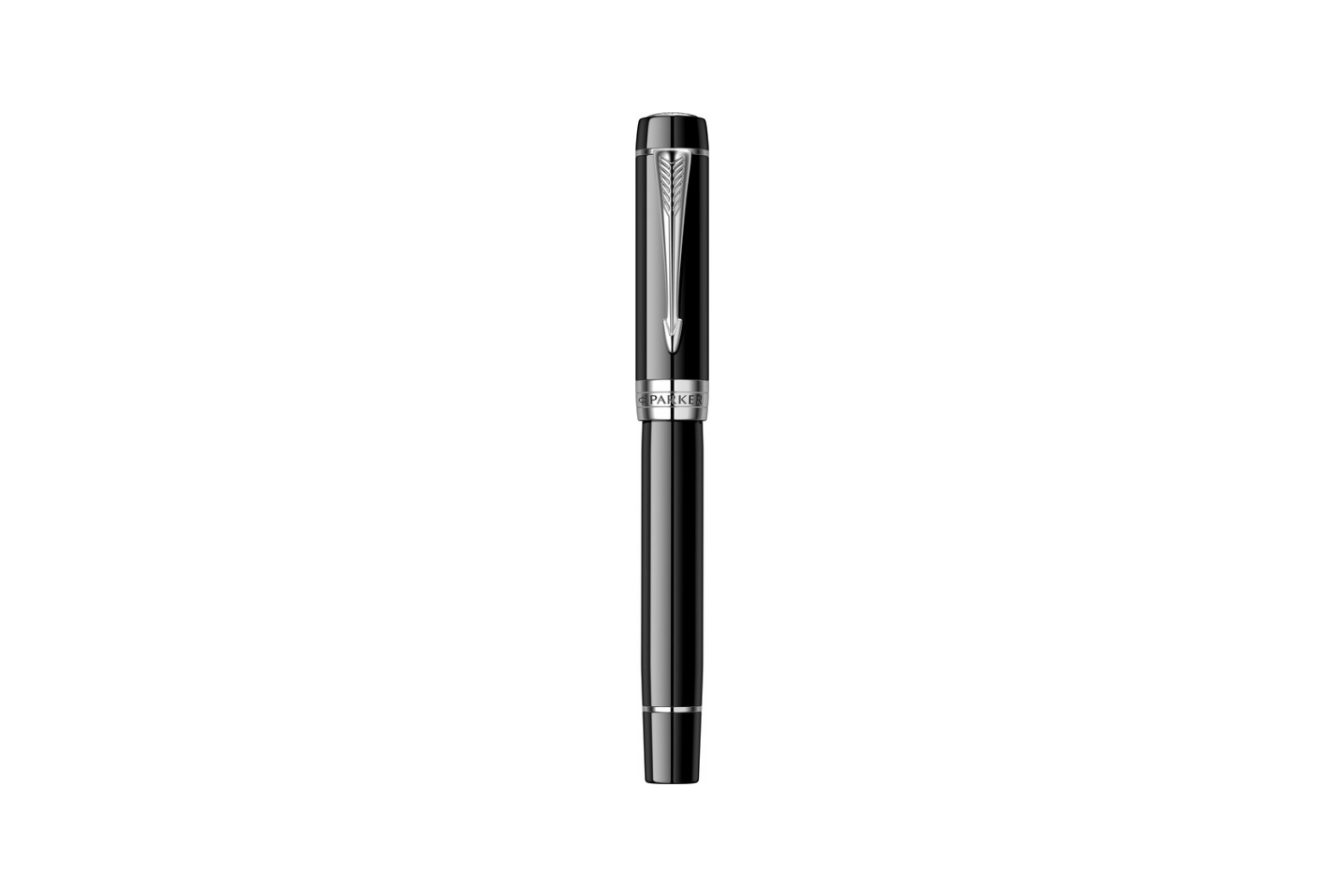 Parker - Duofold | Royal Classic Black  - Silver Trim |