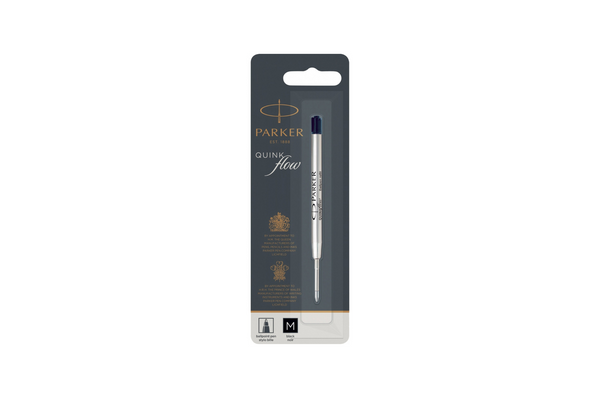 Parker - Quink Flow Black Ballpoint Pen Refill