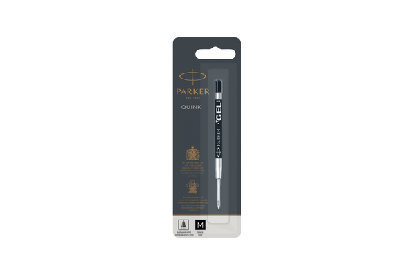 Parker - Quink Gel Black Rollerball Pen Refill