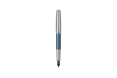 Parker - Sonnet Royal 18k | Metal & Blue - Silver Trim |