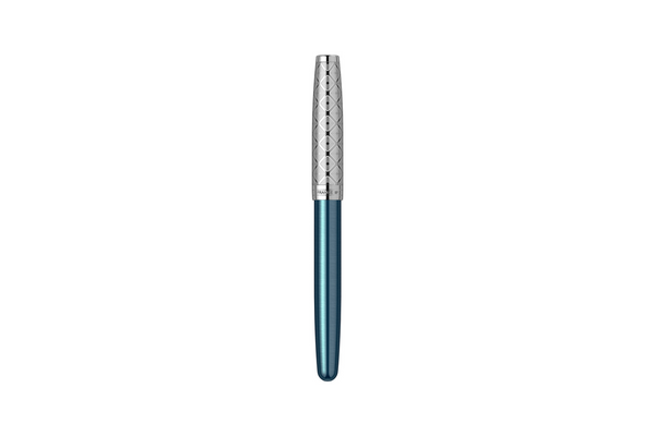 Parker - Sonnet Royal 18k | Metal & Blue - Silver Trim |