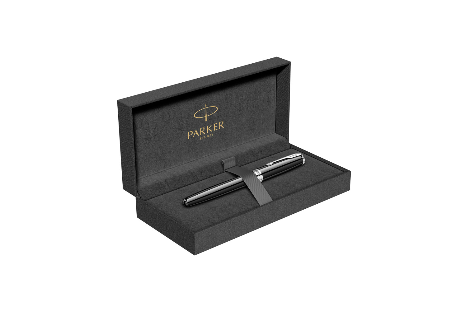 Parker - Sonnet Royal | Black - Chrome Trim |