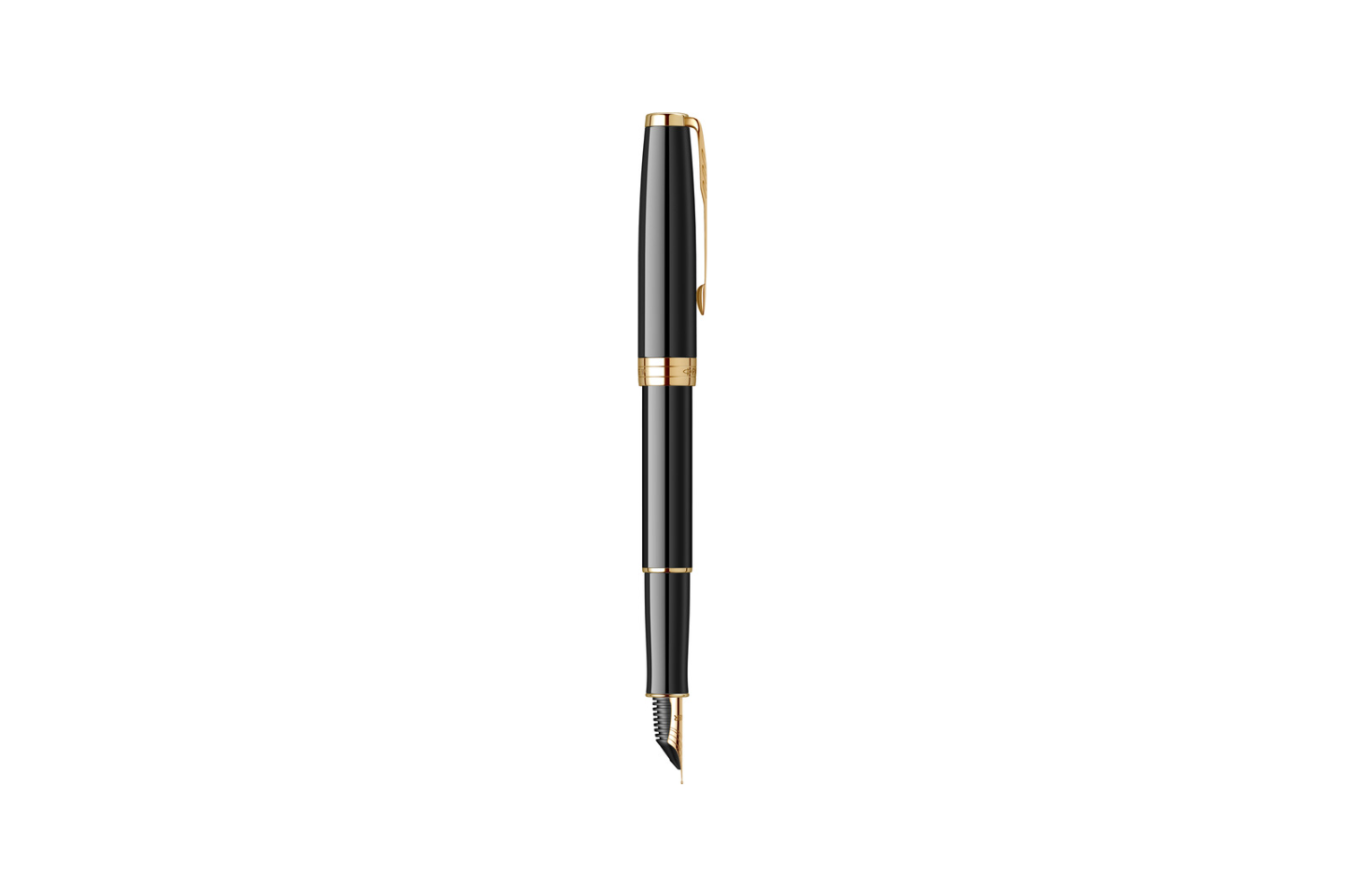 Parker - Sonnet Royal | Black - Gold Trim |