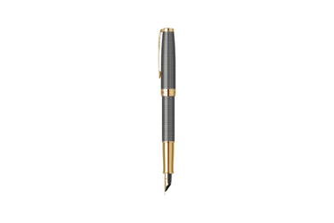Parker - Sonnet Royal Chiselled | Silver - Gold Trim |