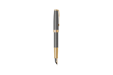 Parker - Sonnet Royal Chiselled | Silver - Gold Trim |