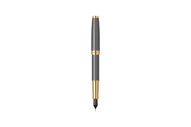 Parker - Sonnet Royal Chiselled | Silver - Gold Trim |